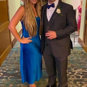 Blue dress